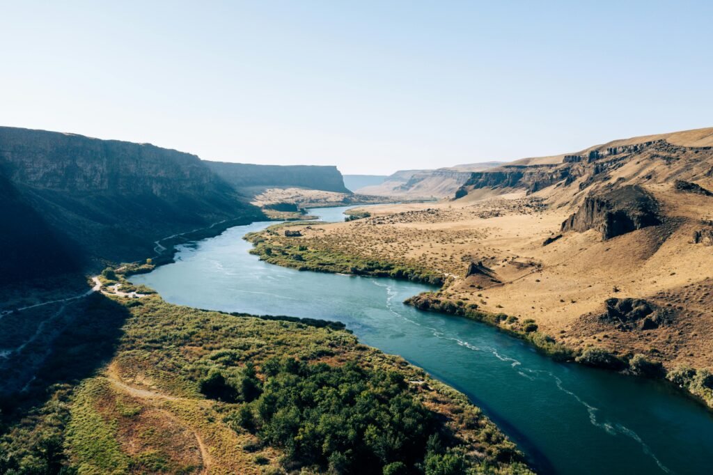 A breathtaking aerial view of the