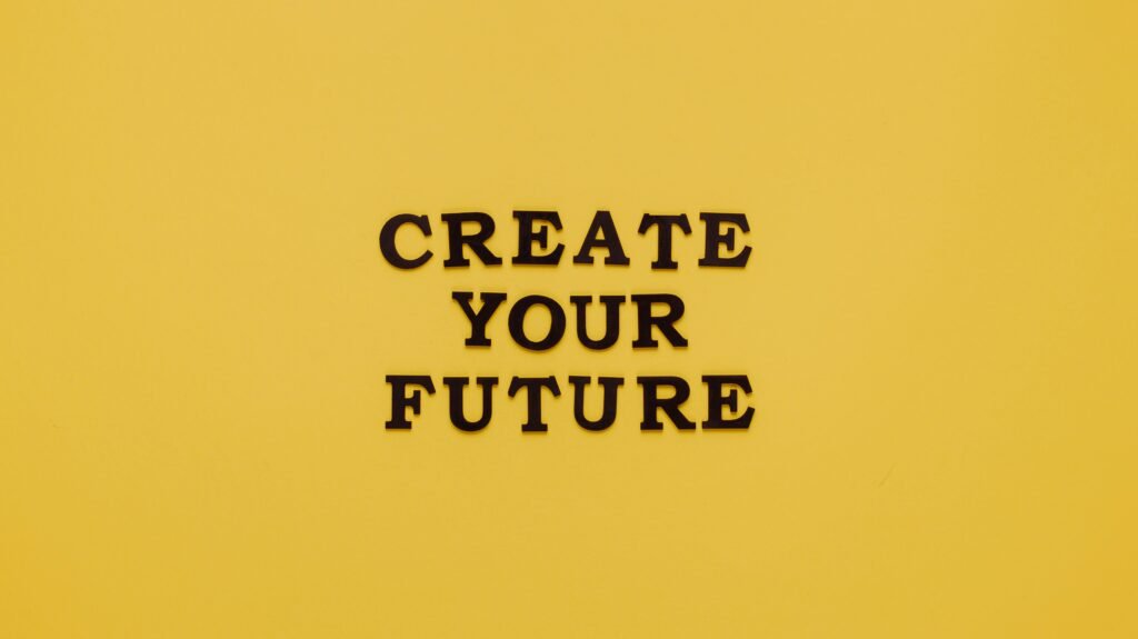 Bold text 'CREATE YOUR