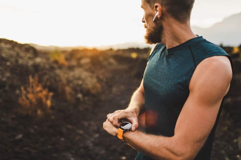 building muscles while hiking