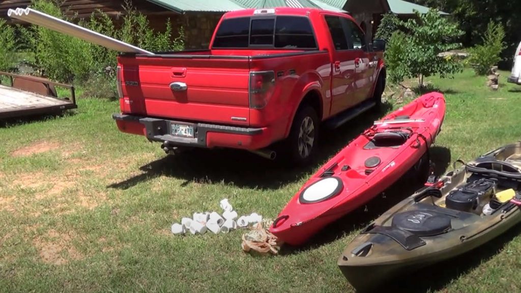 Smart Hacks On How To Transport Two Kayaks In A Truck