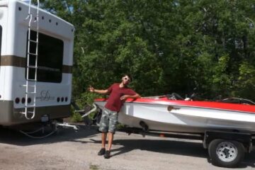 Can You Pull A Boat Behind A Travel Trailer? Avoid Legal Issues With These Tips!