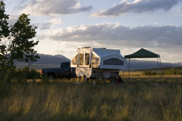 how to increase space in a pop up camper