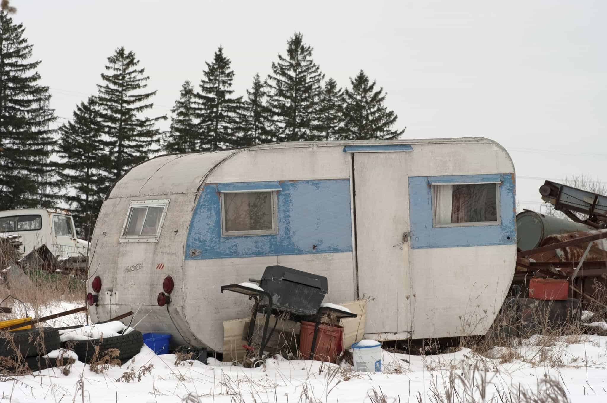 how to scrap a camper trailer