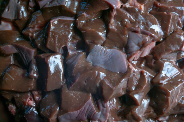 beef liver for catfish bait