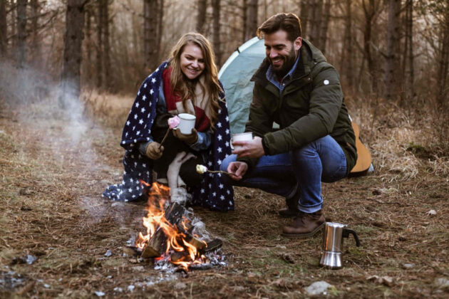 what temperature is too cold for camping