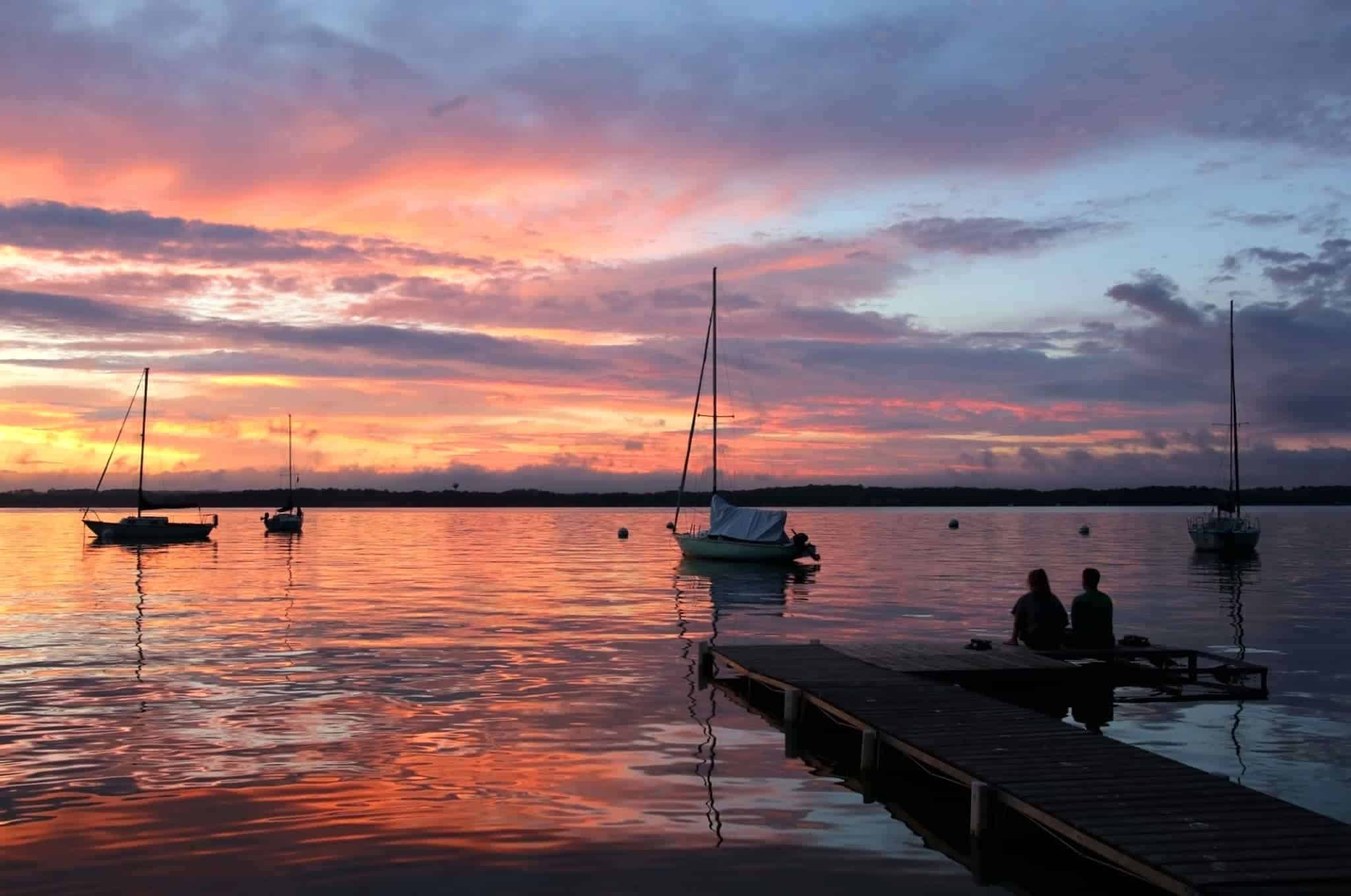 lake mendota - best smallmouth lakes in wisconsin